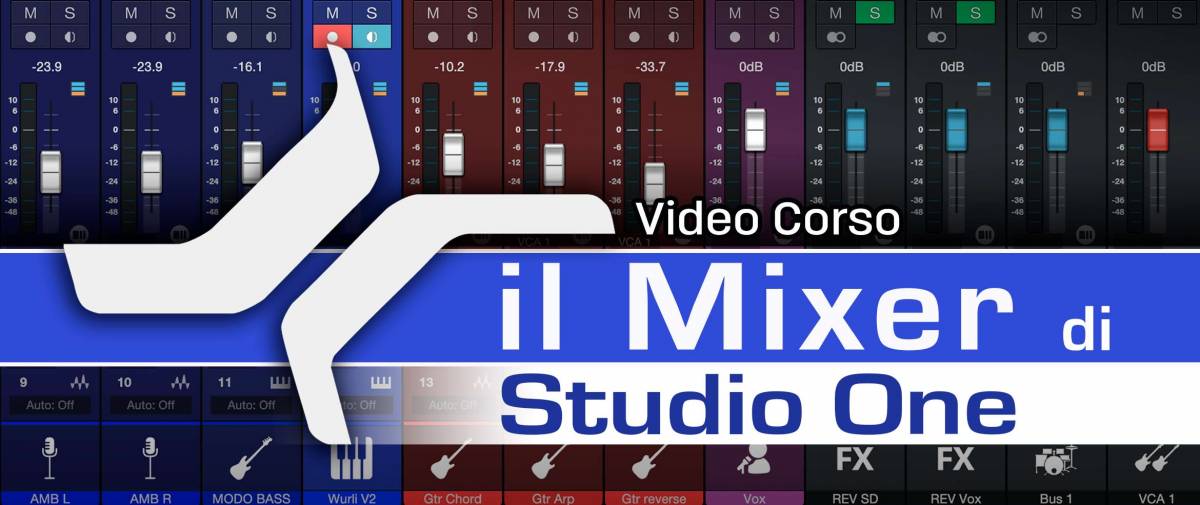 Mixer di Studio One