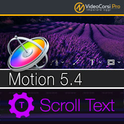 Scroll Text - Motion 5.4