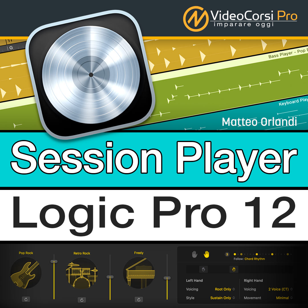 Video Corso Session Player - Logic Pro 12