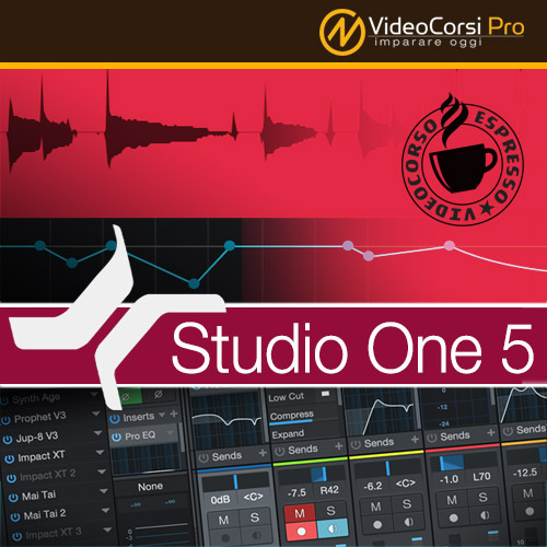 VideoCorso Studio One 5 <br>Tutorial Espresso