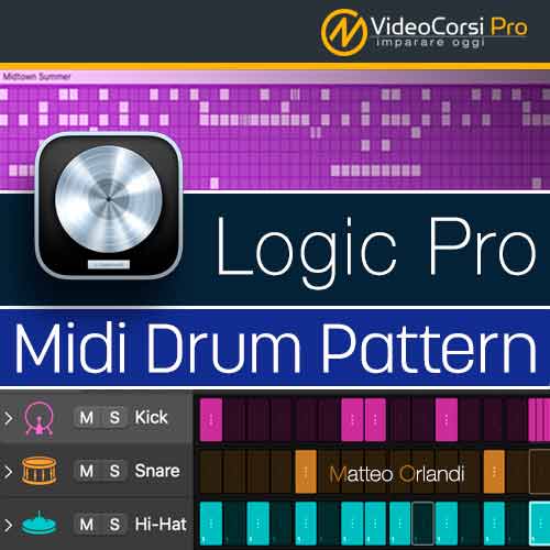 Midi Drum Pattern - Logic Pro 